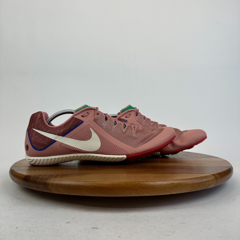 New Mens Nike Zoom Rival Multi All Pink Spiked Running Track Shoes Size 14 M‎